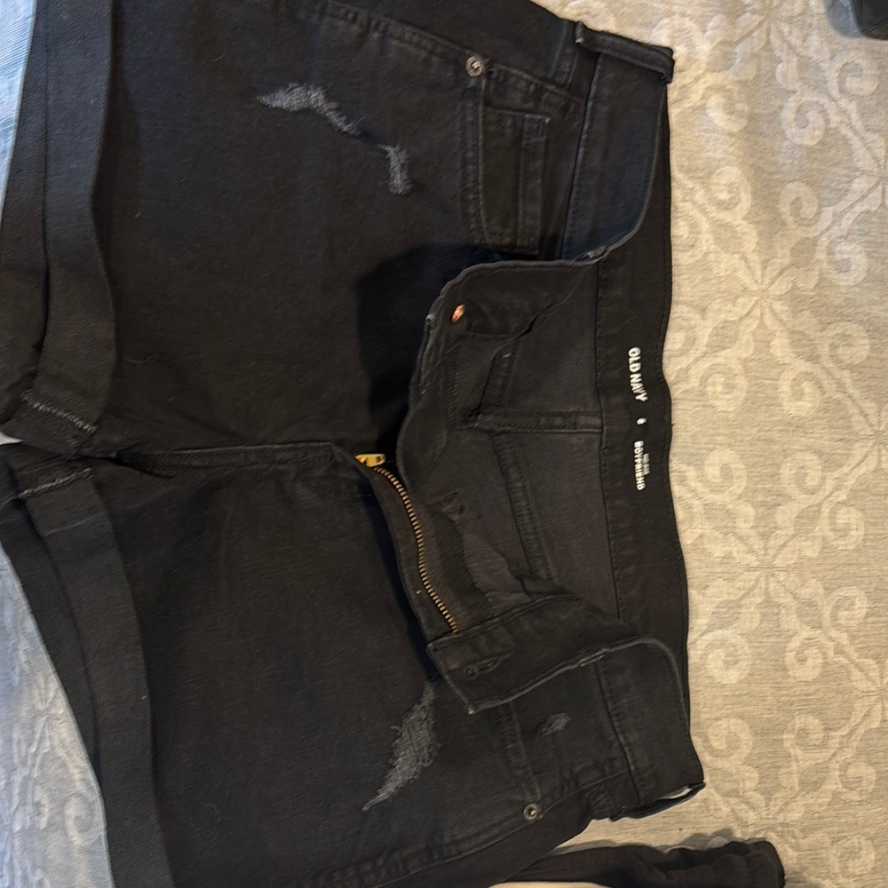 Old Navy womans Black Jeans shorts
